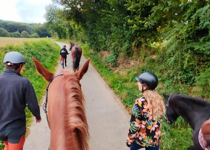 Le Ranch Normand Ferienhaus Les Cresnays